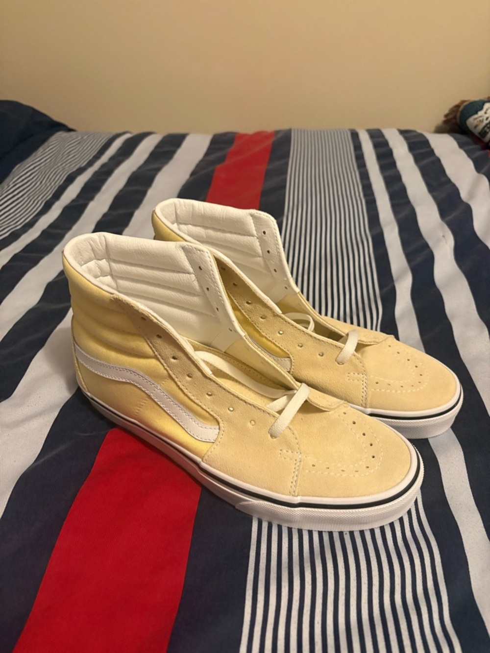 Yellow High-Top Vans